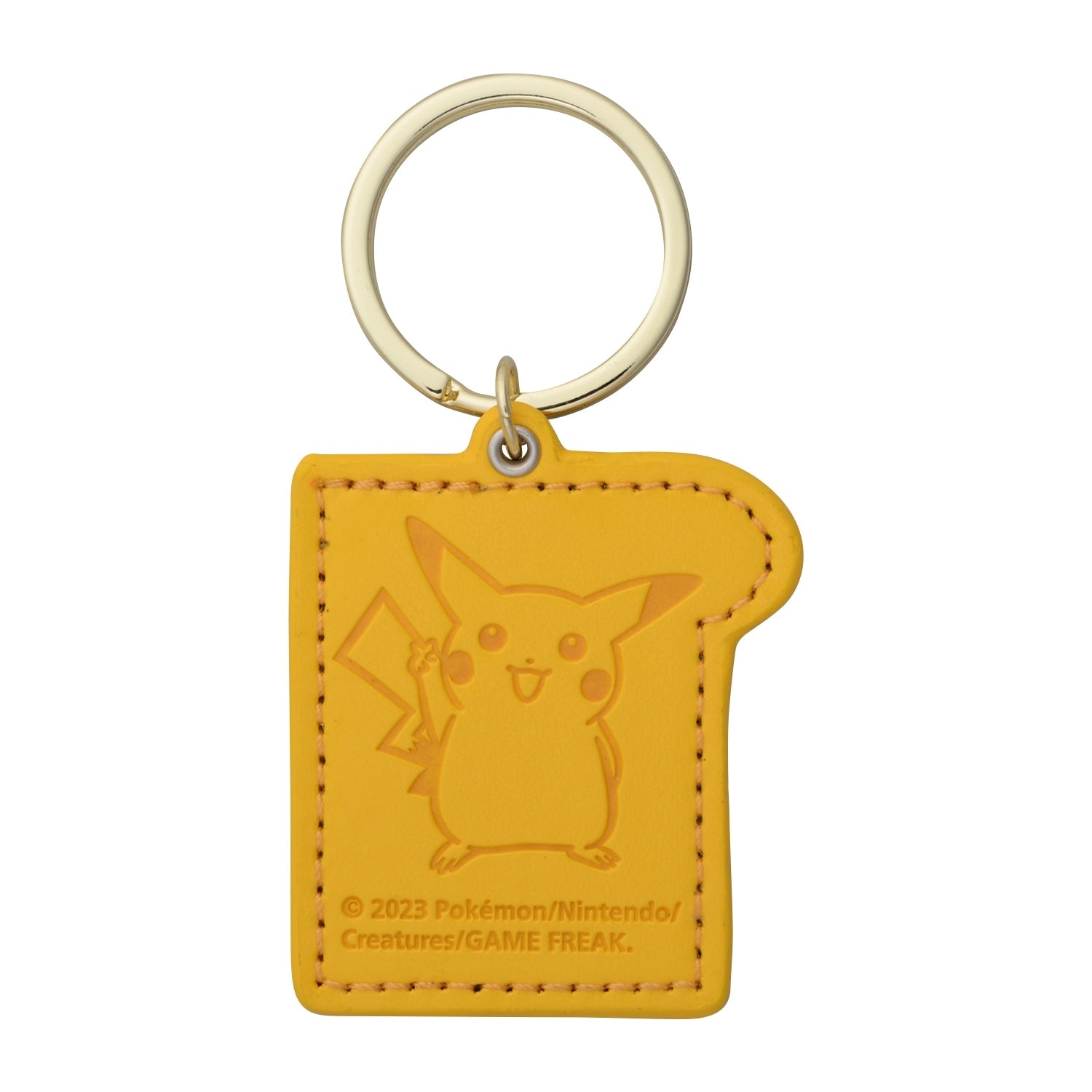Pikachu keychain from Japan, featuring detailed electric-type Pokémon design