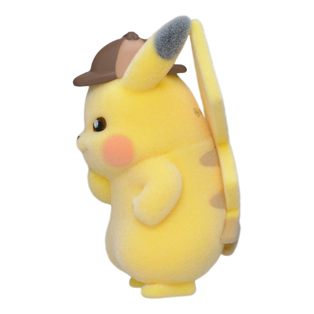 Rare Detective Pikachu figure with unique pose from Japan