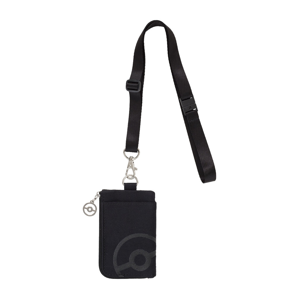 Custom coin & pass case black