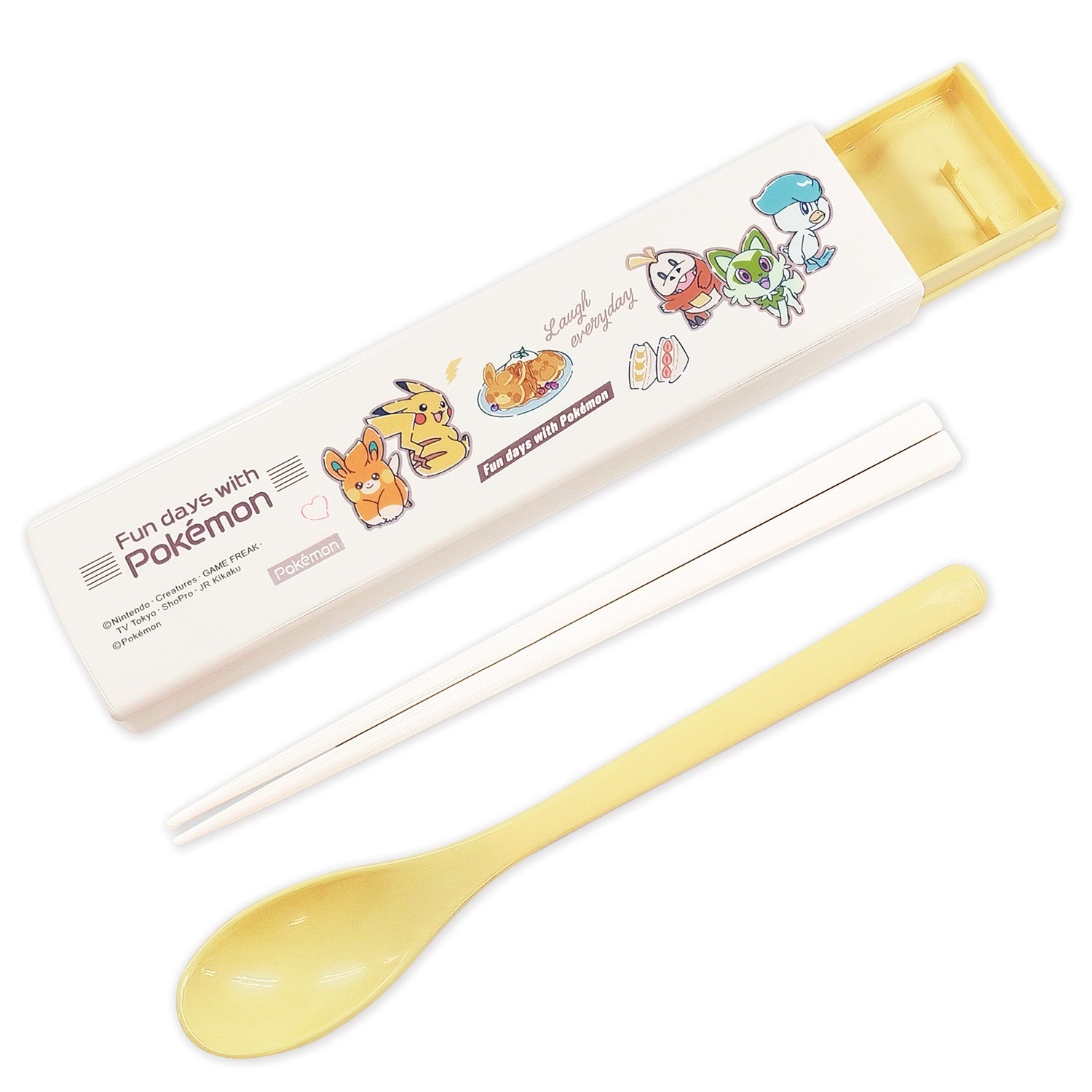Pokemon Twin Set collectible item with cafe logo alignment from Japan