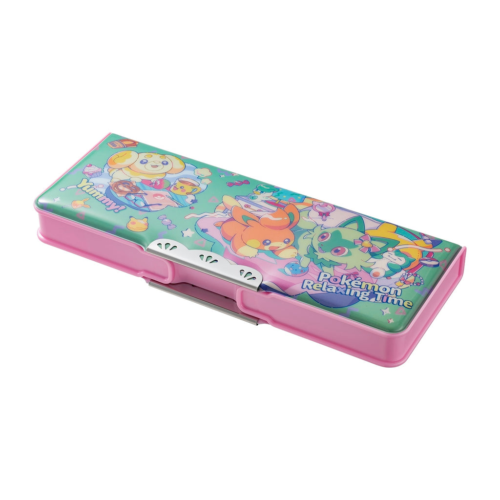 Compact Fudere Yokopita Pokémon Relaxing Time figure from Japan, showing Pokémon in a relaxed pose