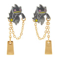 Pokémon Jupetta Earrings with shiny details from Japan