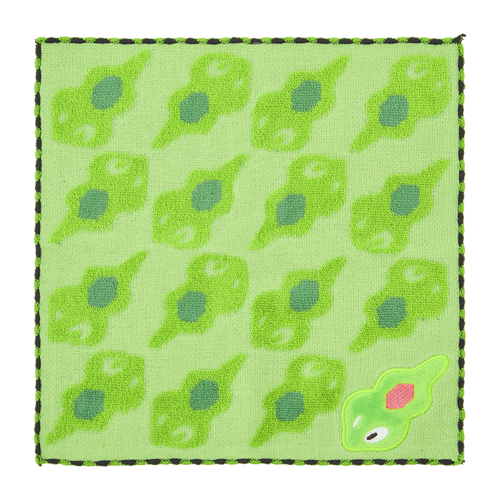 Hand towel Zygarde from Japan, featuring colorful Pokemon design