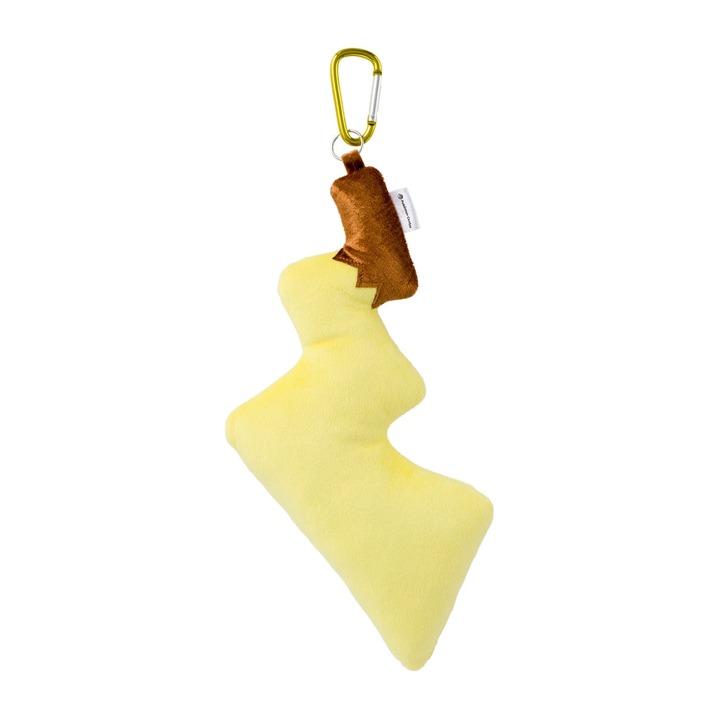 Big Pikachu tail with carabiner from Japan, soft yellow tail