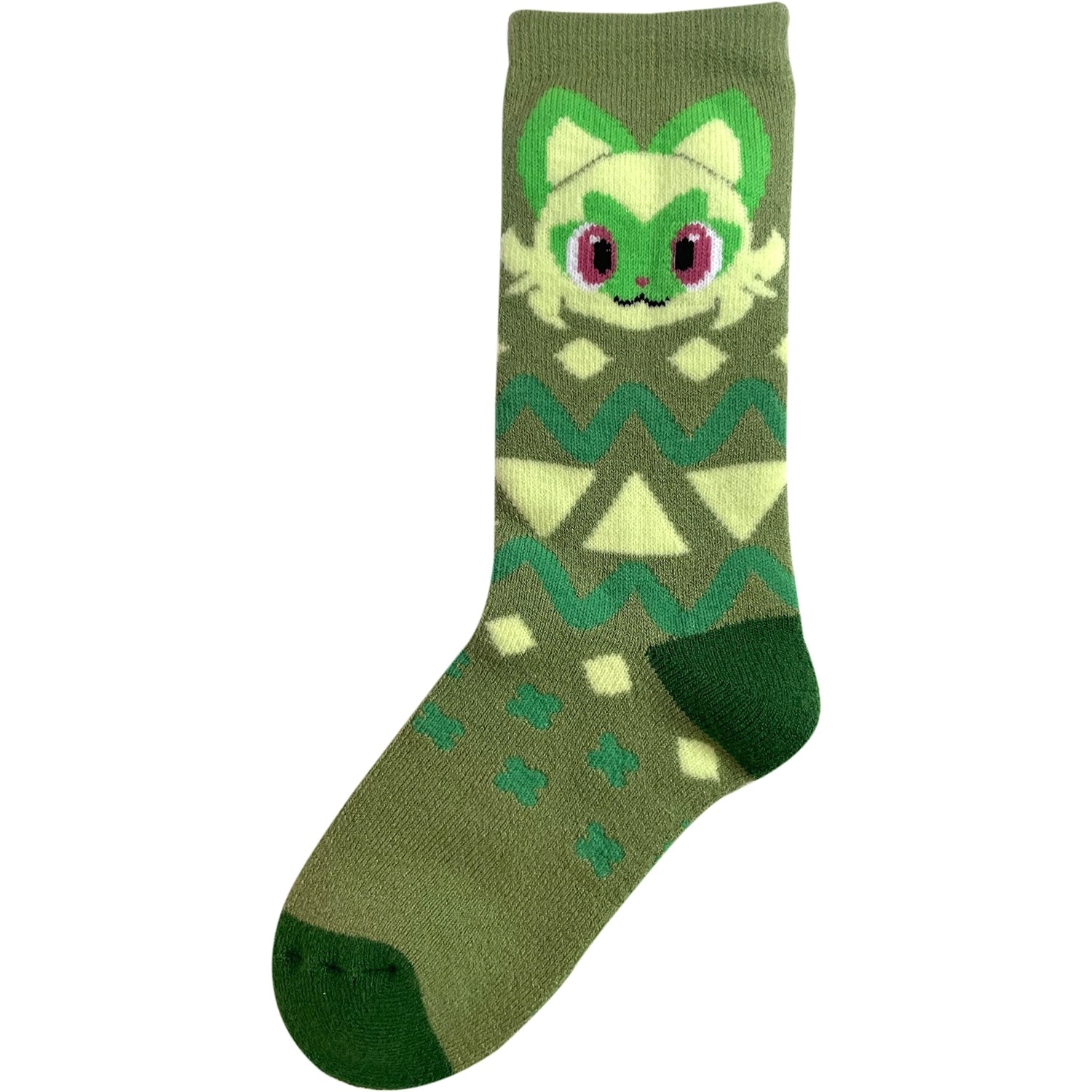 Warm room socks Nyaoha triangular (23-25cm)