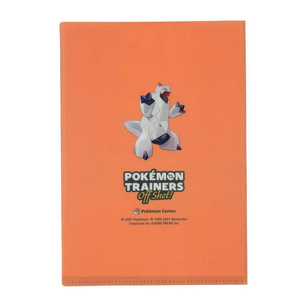 A5 clear file that stands out POKÉMON TRAINERS Off Shot! Kibana