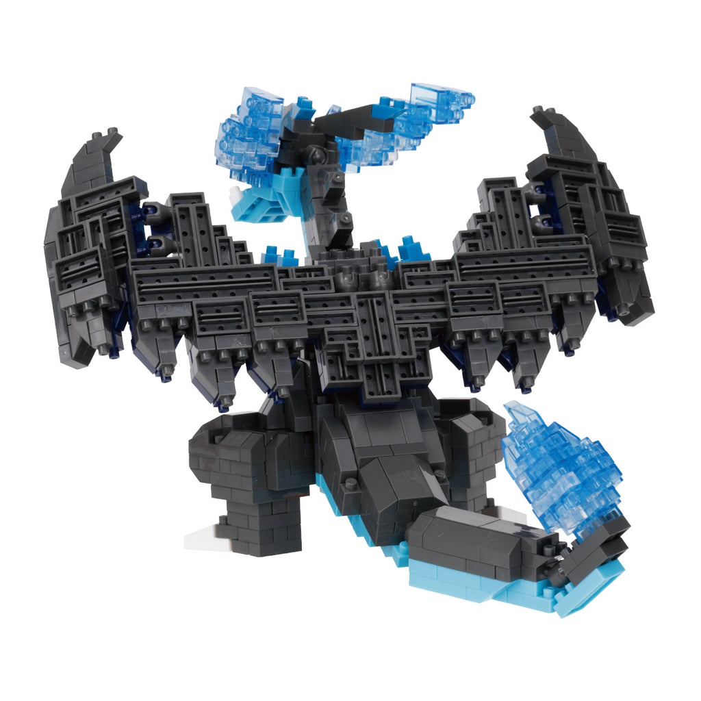 Nanoblock Mega Charizard X RS, Japanese collectible with intricate details, ships from Japan