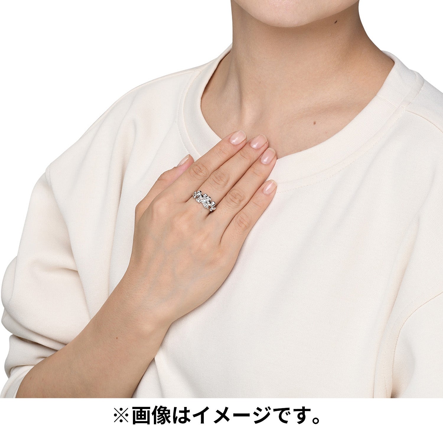 Pokemon collectible Ring WAKKA de IKKA from Japan with free-size fit