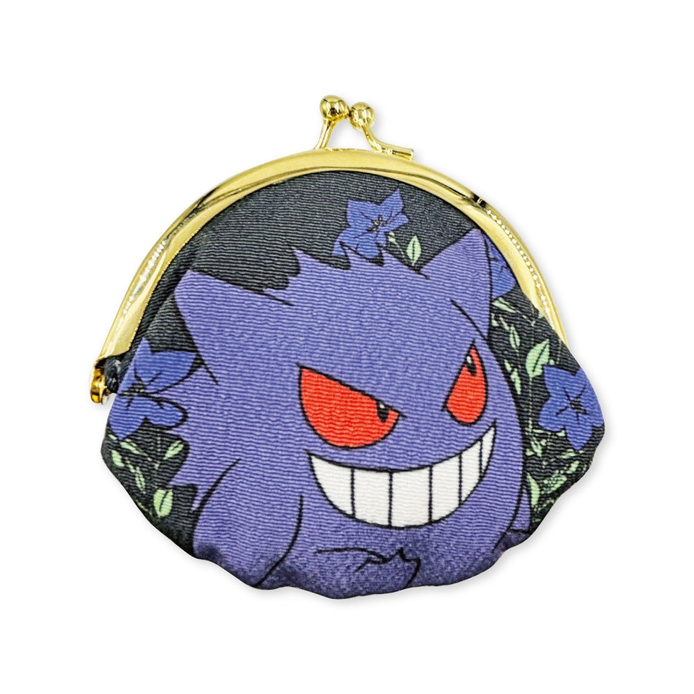 Clasp coin case Japanese pattern Gengar