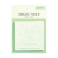 Sprigatito square sticky note with Grass Cat Pokemon design from Japan