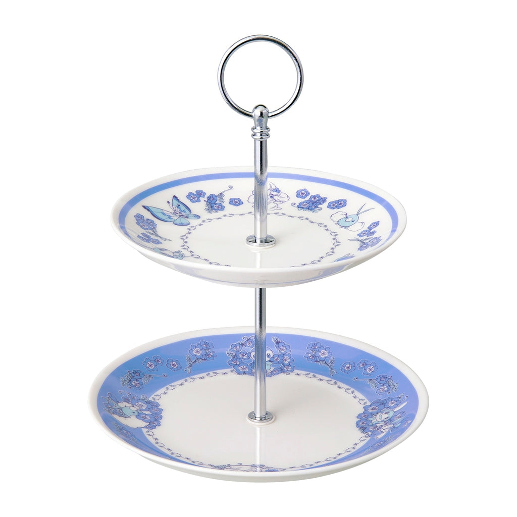 cake stand Baby Blue Eyes