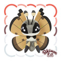 Authentic Japanese Pokémon 666 Plush Vivillon from Japan, cute wings detail