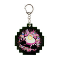Snorlax keychain figure from Japan, sleeping pose