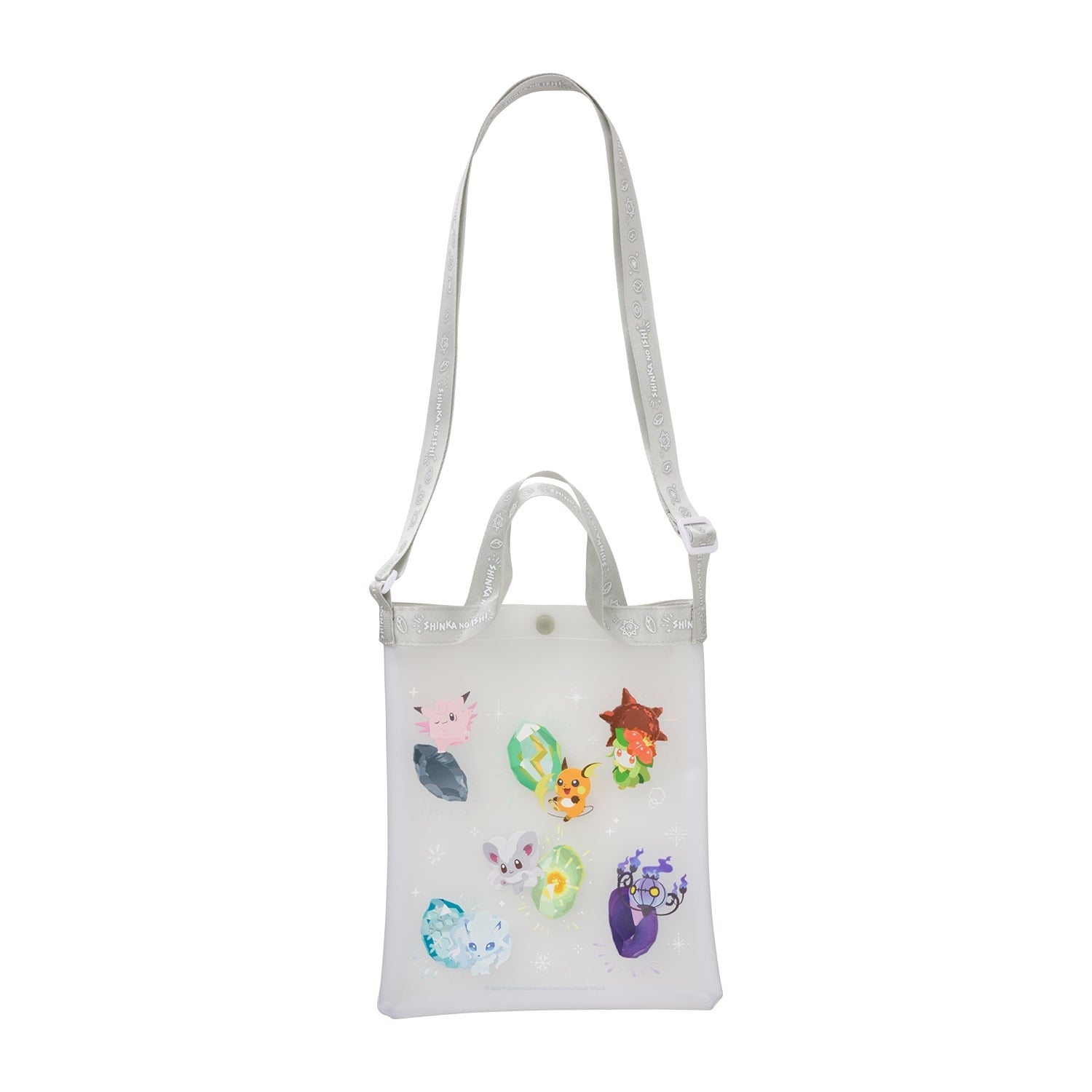 2WAY clear tote bag SHINKA NO ISHI