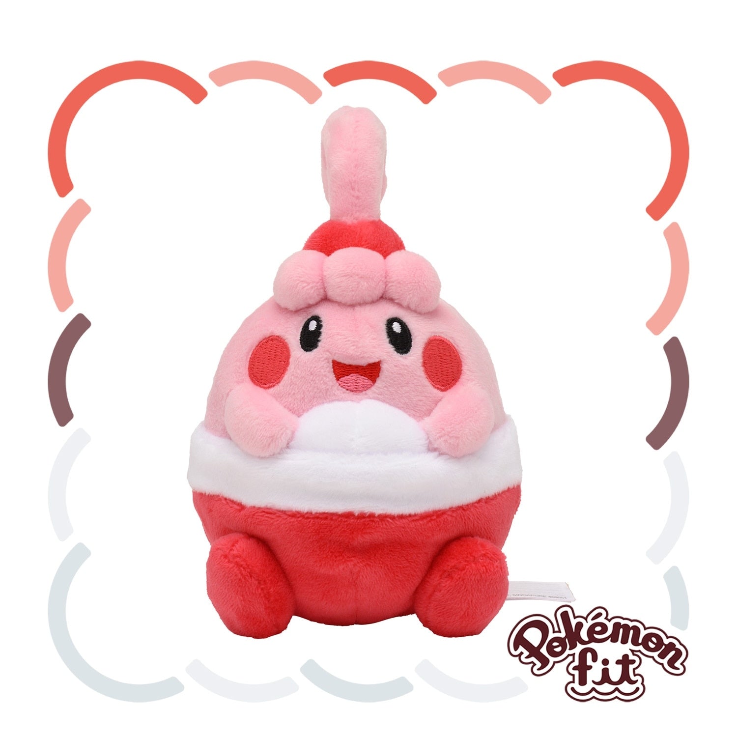 Pokémon Fit Plush – Happiny (#440) | Official Pokémon Center Japan