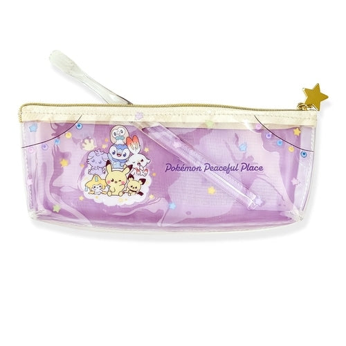 Toothbrush pouch set purple hoshizora poke piece