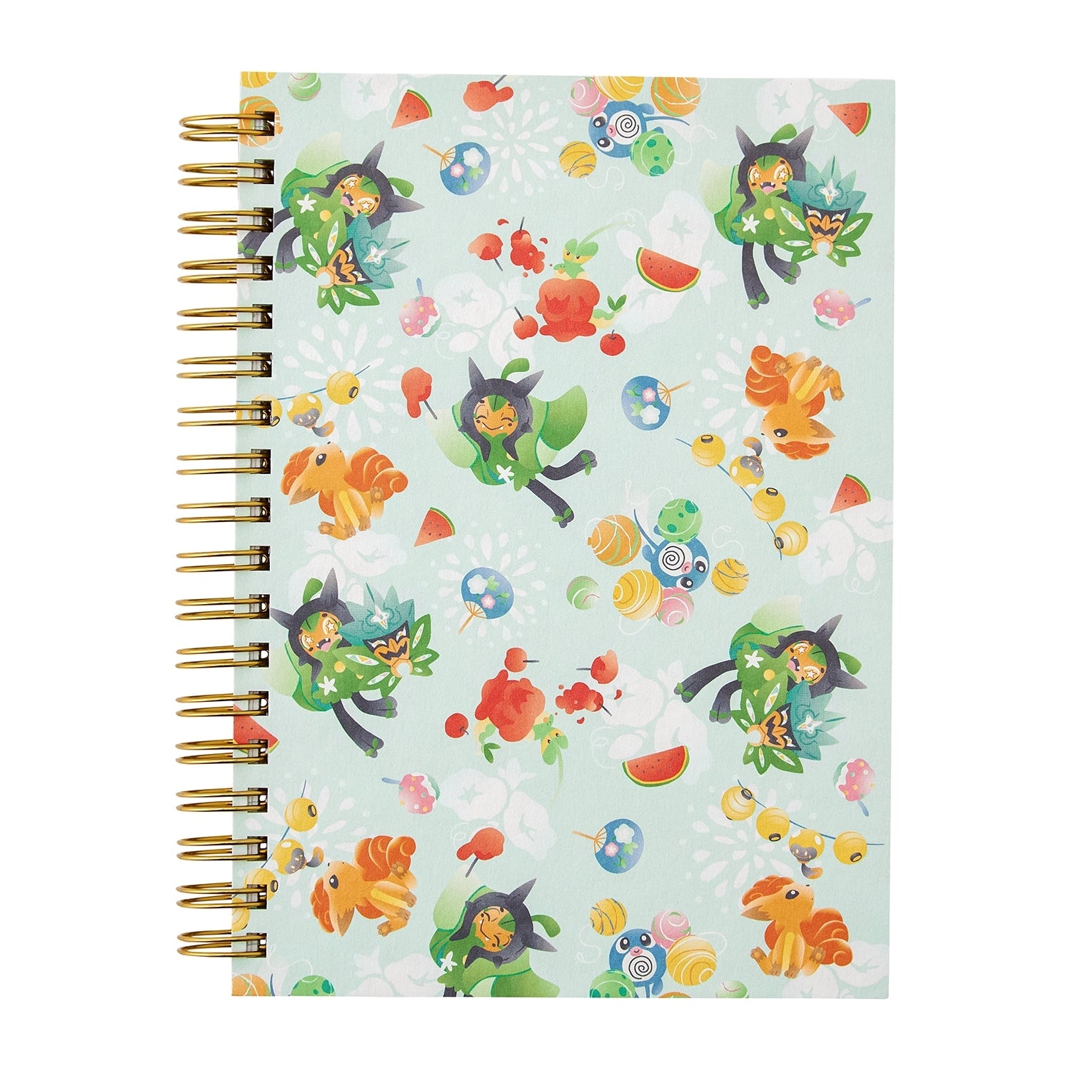 Pokemon B6 Ring Notebook with summer festival design from Japan