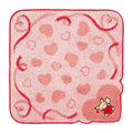 Pikachu hand towel with heart design from Japan, cute and colorful
