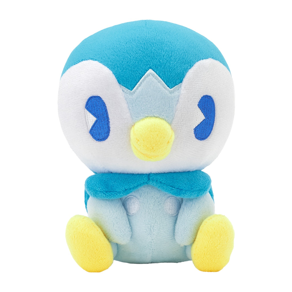 Psycho Soda Refresh Piplup plush from Japan, cute facial expression