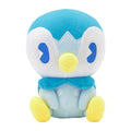 Psycho Soda Refresh Piplup plush from Japan, cute facial expression
