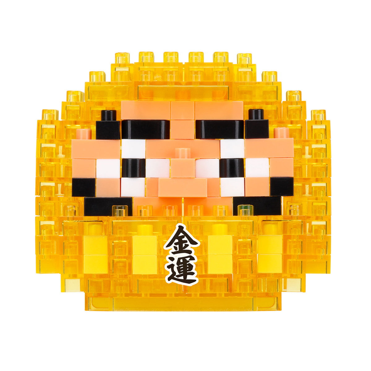Nanoblock Daruma Yellow Transparent