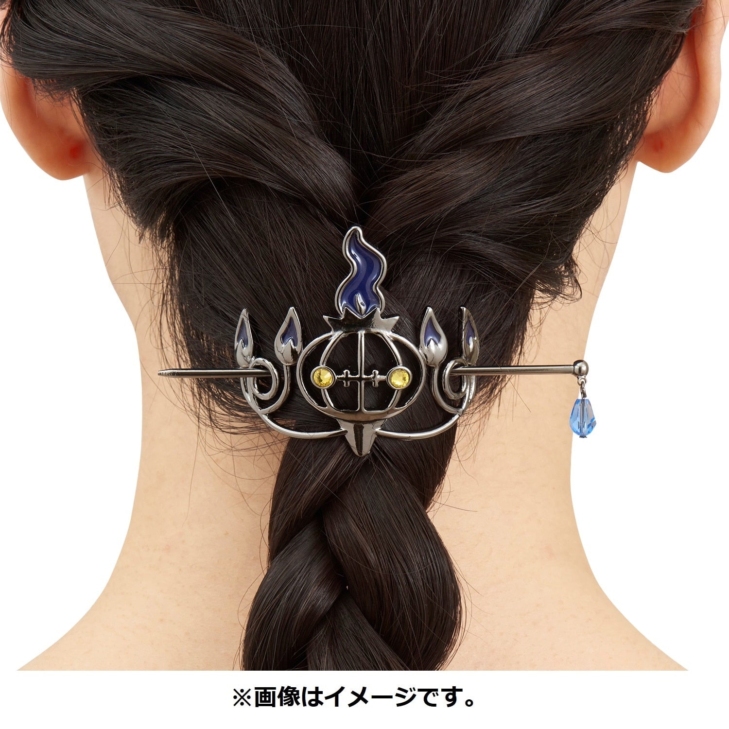 Authentic Majeste58 Chandelure Pokémon accessory, made in Japan with high-quality materials