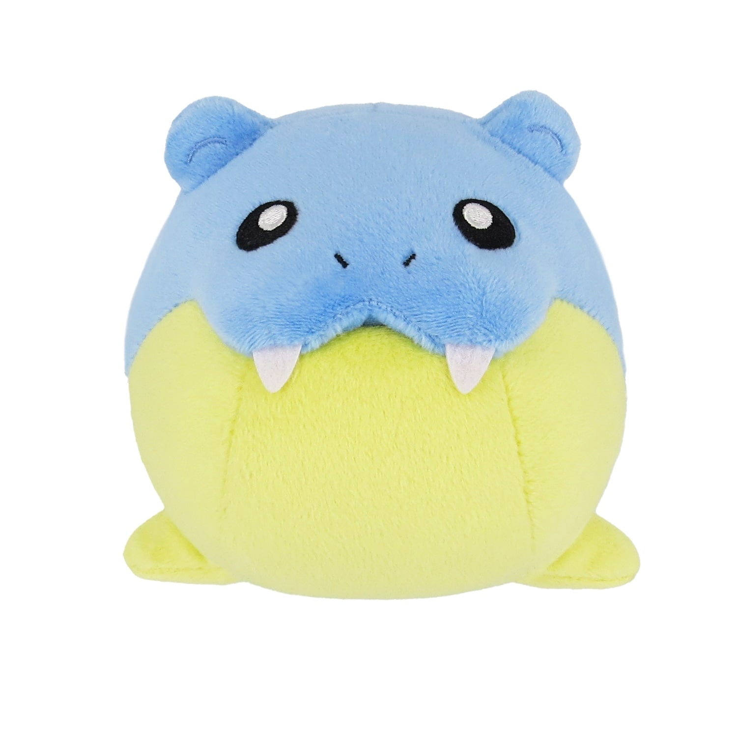 Pokemon Tama Seal stuffed toy with soft texture and vibrant colors from Japan