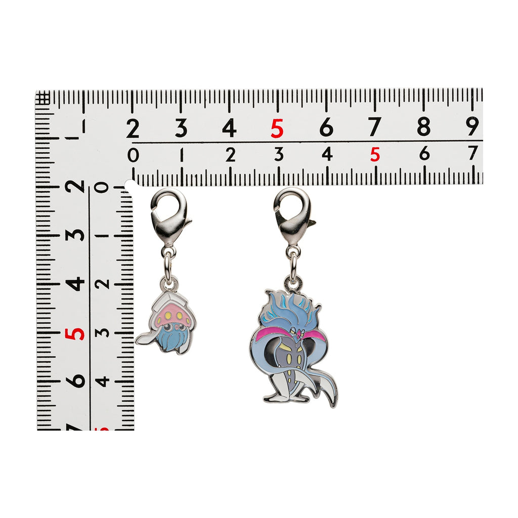 Pokemon Metal Charm 686/687 collectible item with detailed metal work from Japan