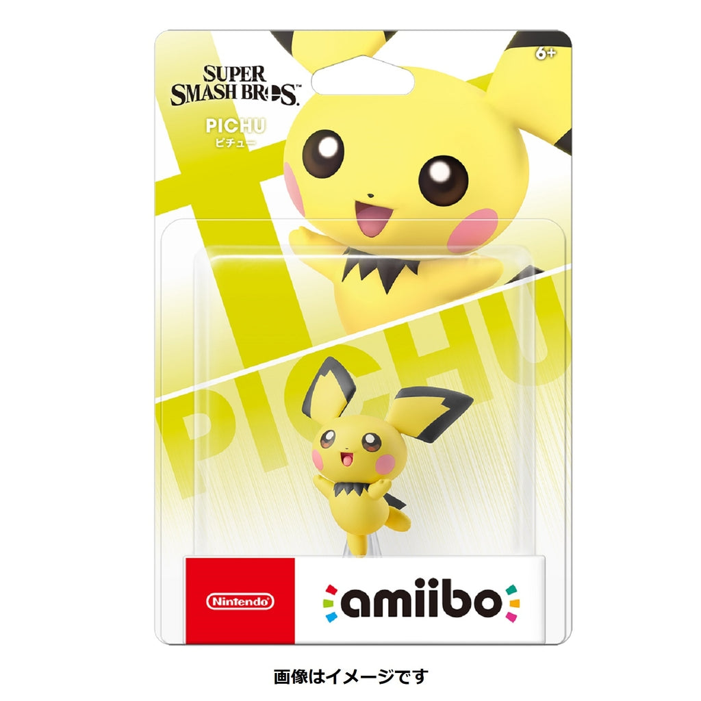 Amiibo Pichu figure from Japan, detailed character design