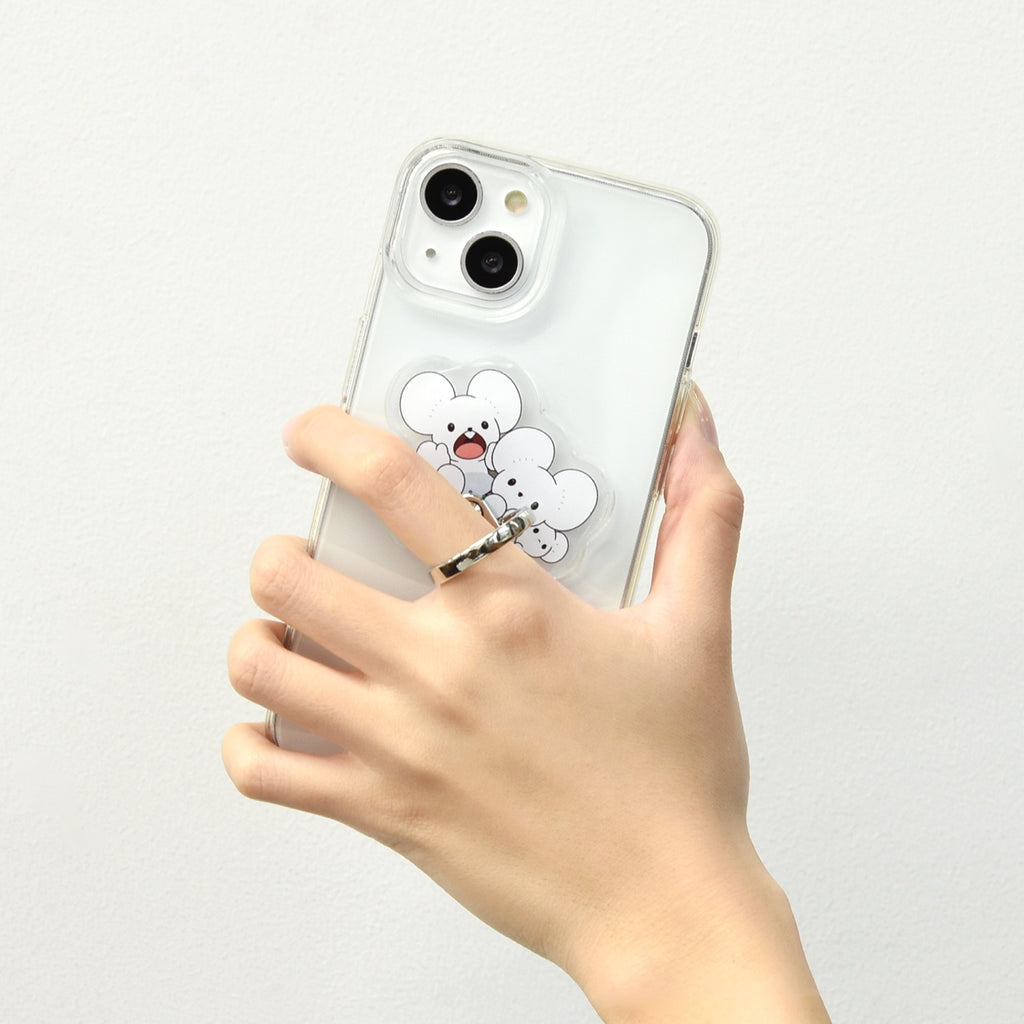 Die-cut multi-ring Narwhal mouse 924F