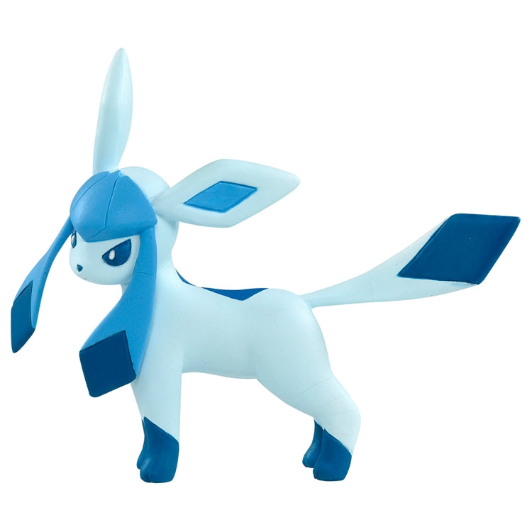 Glaceon Pokemon figure, detailed face from Japanese manufacturer