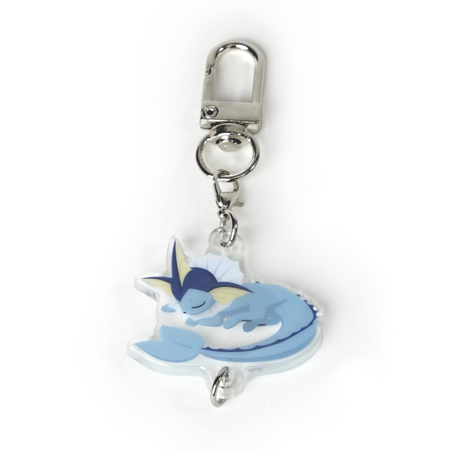 Pokemon Eevee Friends charm on display, highlighting authentic Japanese packaging