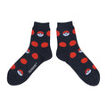 [Choice] Middle socks Poké Ball Dot RD (25-27cm)