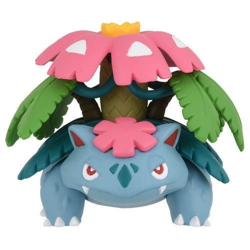 Moncolle Mega Fushigibana figure from Japan, detailed Pokemon model