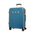Pixel Art Suitcase M Blue Snorlax from Japan, featuring a unique pixel design