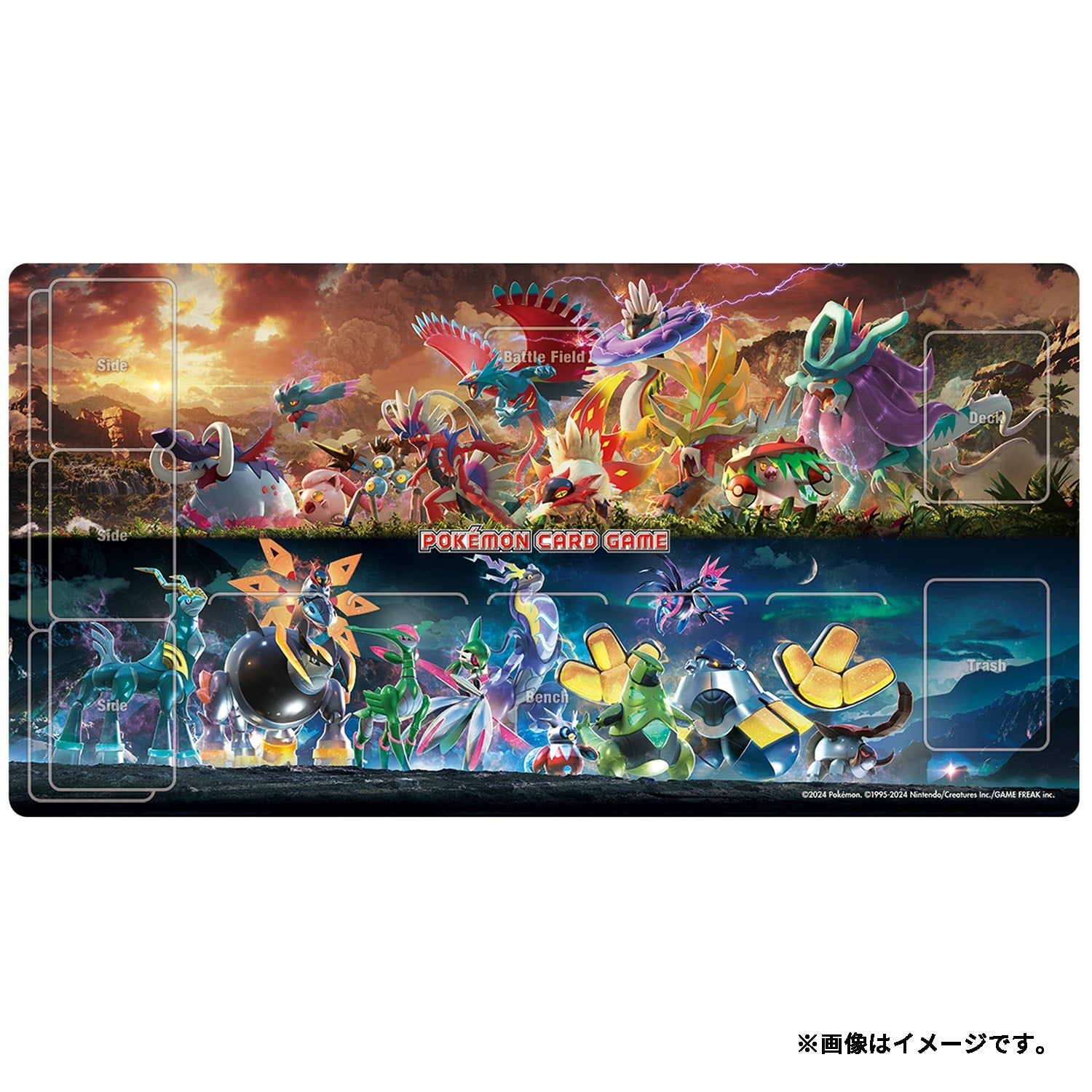 Pokemon Card Game Rubber Playmat Ancient/Future