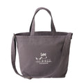 Monpoke Lee W Name Canvas Mother's Tote Gray