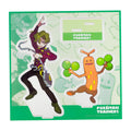 Corsa & Usokki Pokémon acrylic stand from Japan, featuring two trainers