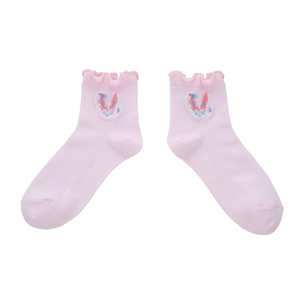 [Choose] Middle Socks One Point Mellow Nymphia (23-25cm)