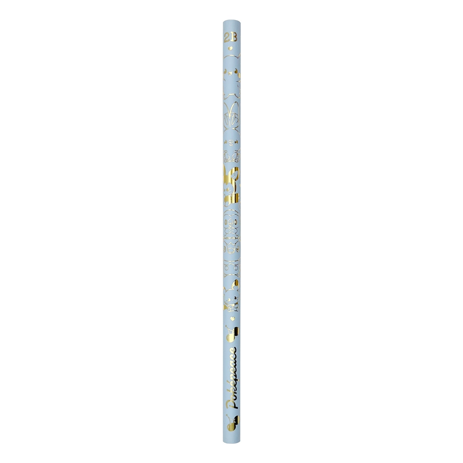 Close-up of Pokemon Pencil Set with detailed fruit patterns, authentic Japanese product