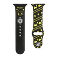 Pikachu silicone watch band from Japan with bright yellow color
