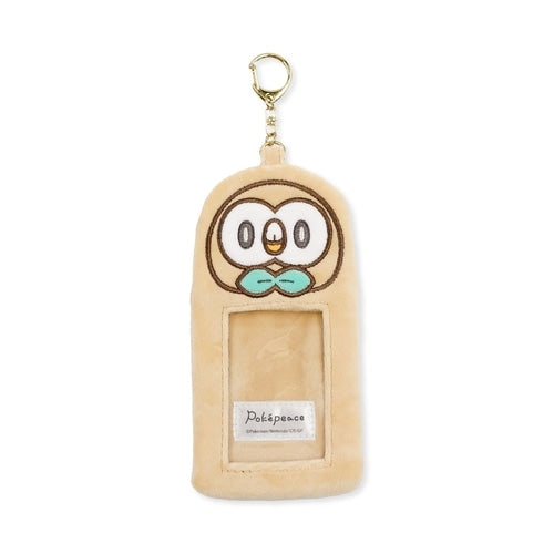 Rowlet photo holder with fluffy texture from Japan