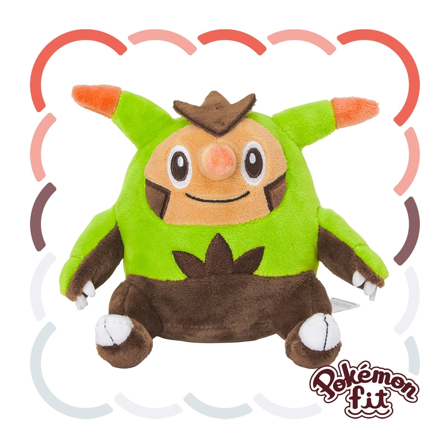 Pokémon fit Quilladin (#651) Official Plush – Pokémon Center Japan