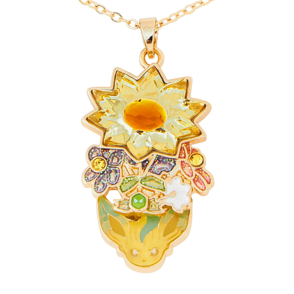 Leafeon pendant and chain necklace from Japanese Pokémon Center