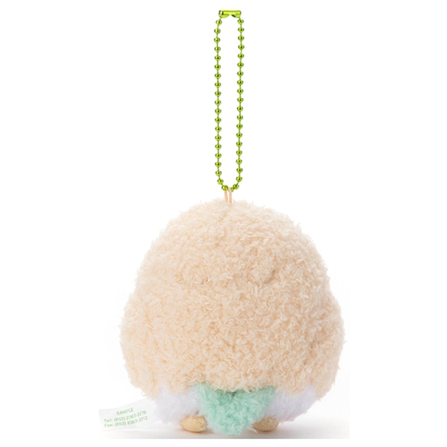 Pokémon Center Japan Rowlet (#722) Pokepiece Ball Chain Plush Mascot
