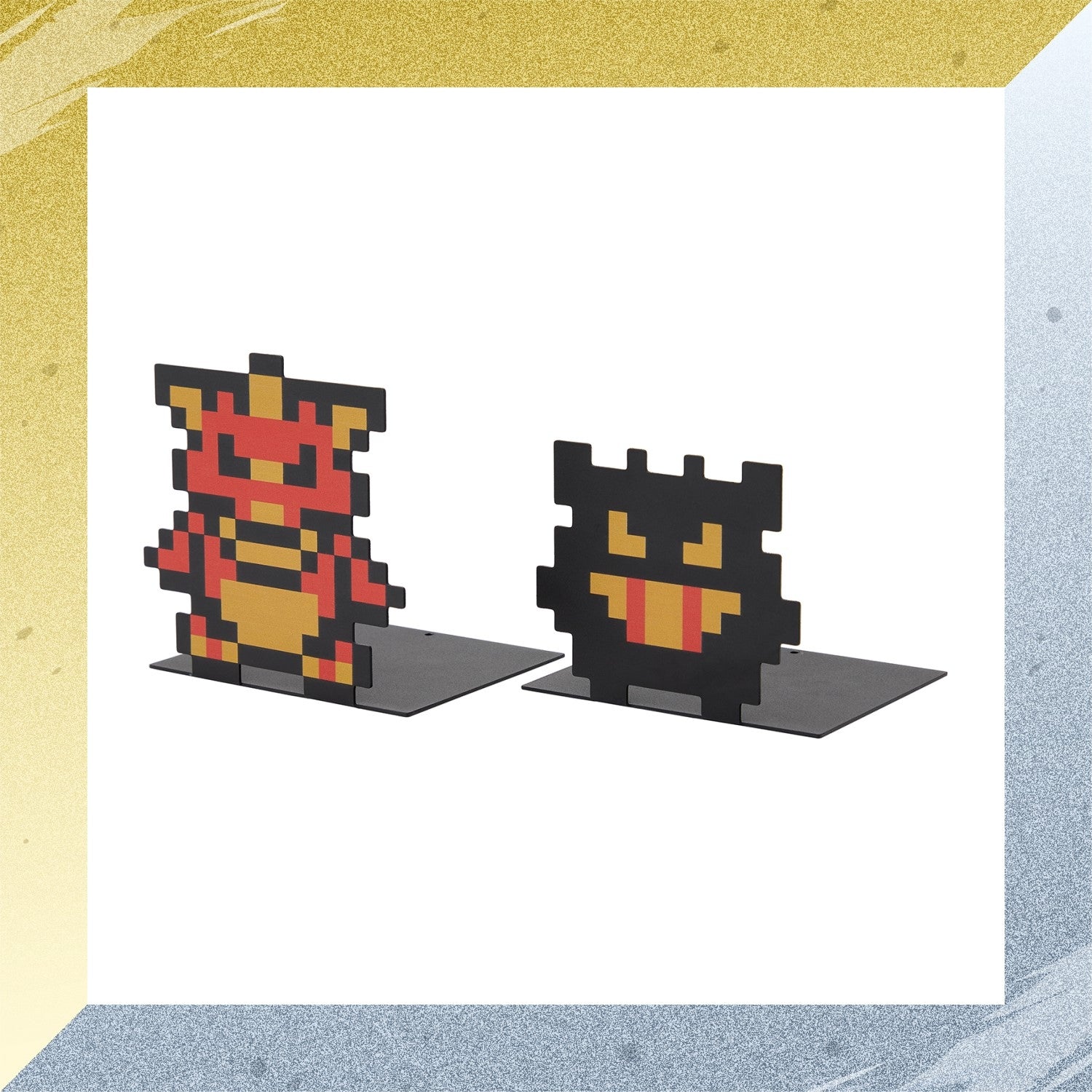Set of 2 Bookends Game Dot Gengar Set