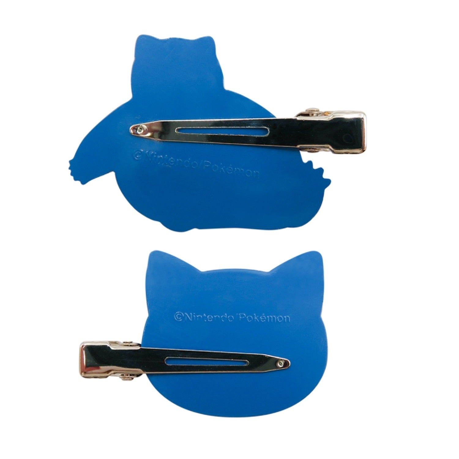 Official Pokemon Center Japan Snorlax hair clip with detailed facial expression from Japan