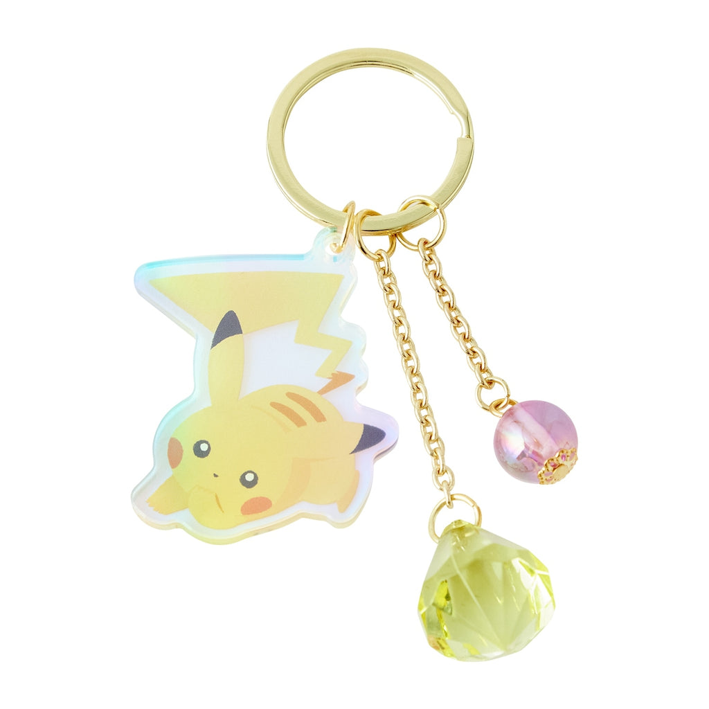 TeraCute Pikachu keychain figure from Japan, cute electric-type Pokemon design