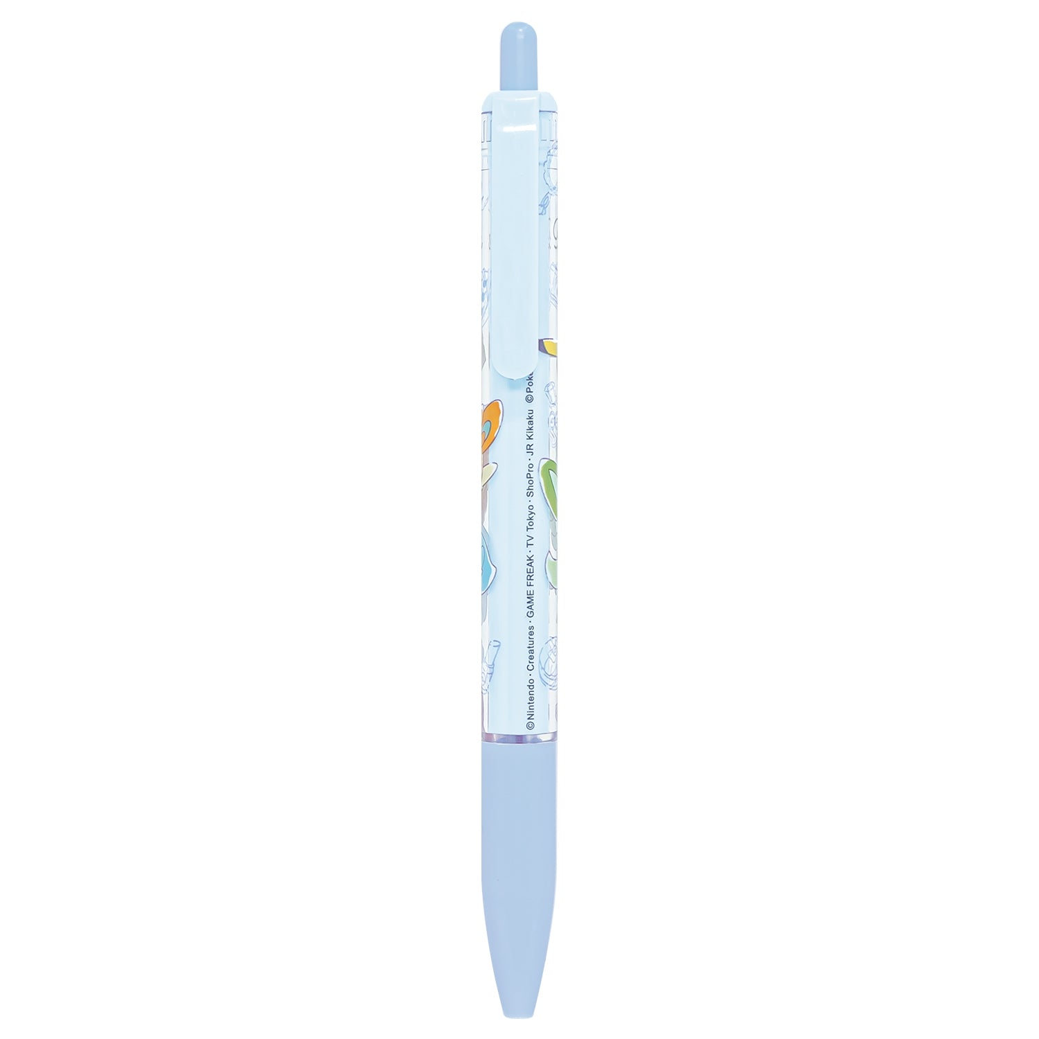 Close-up of Pokemon Mechanical Pencil with intricate details, made in Japan