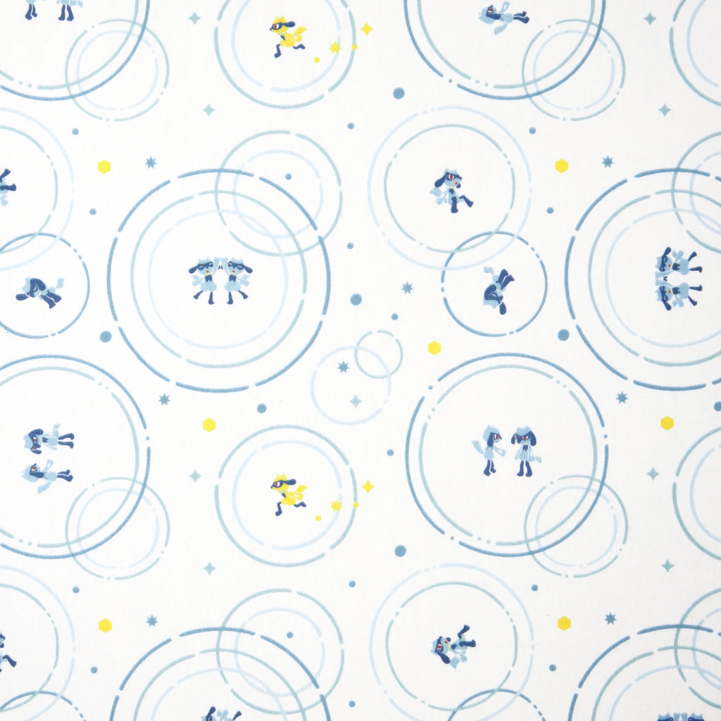 Authentic Pokemon Center Japan Riolu tape, with a unique Sinnoh region pattern